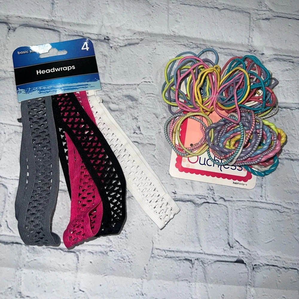 Assorted Headwraps and Hair Ties Set